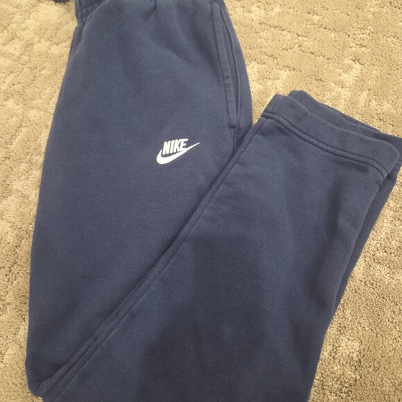 Nike Active Wear Navy Blue Sweatpants - Picture 1 of 4